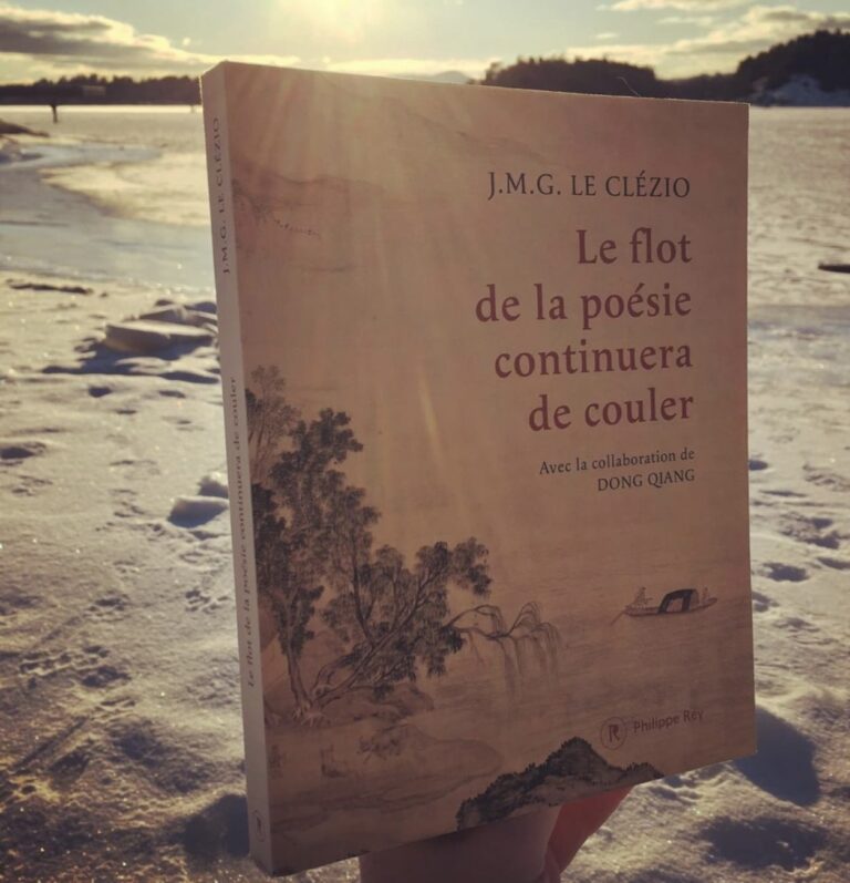 Le Flot De La Poésie Continuera De Couler Citations | Association Des Lecteurs De JMG Le Clézio